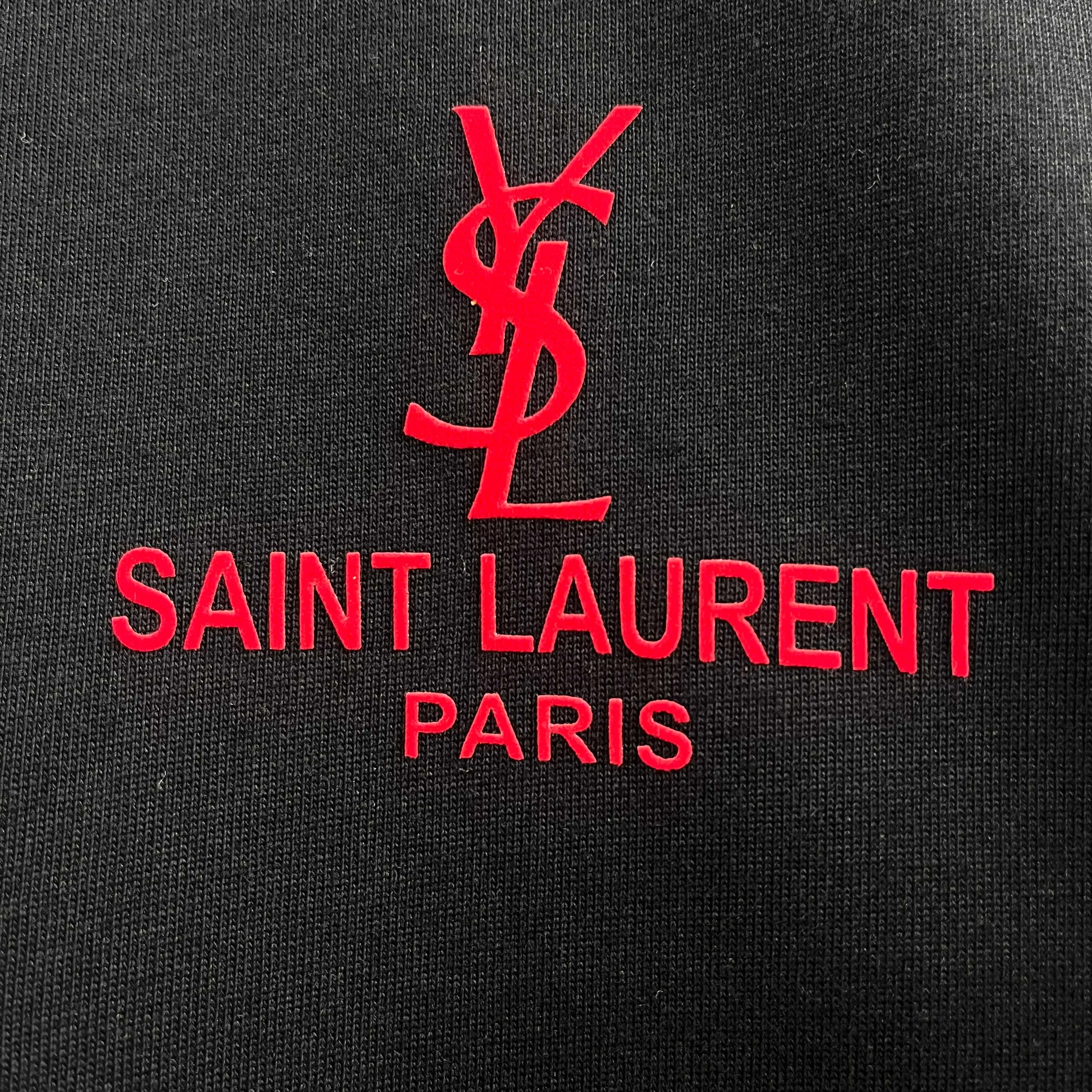 ysl* * * 2026 New Arrival Classiclogo ， Same Style ：Black White Size： S （90-130 ） M （120-150 ） L （140-165 ） XL （160-180 ） XXL （180-210 ）
